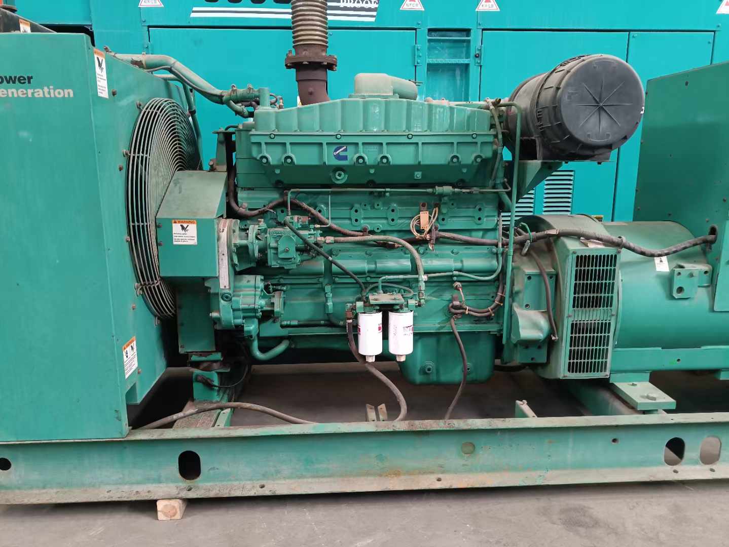 石首过载会对 600kW 柴油发电机组造成哪些损害?